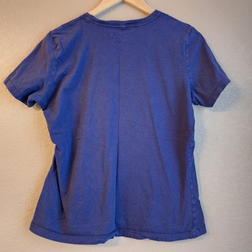 Live love volleyball navy blue short sleeve shirt Size M - Picture 5 of 6